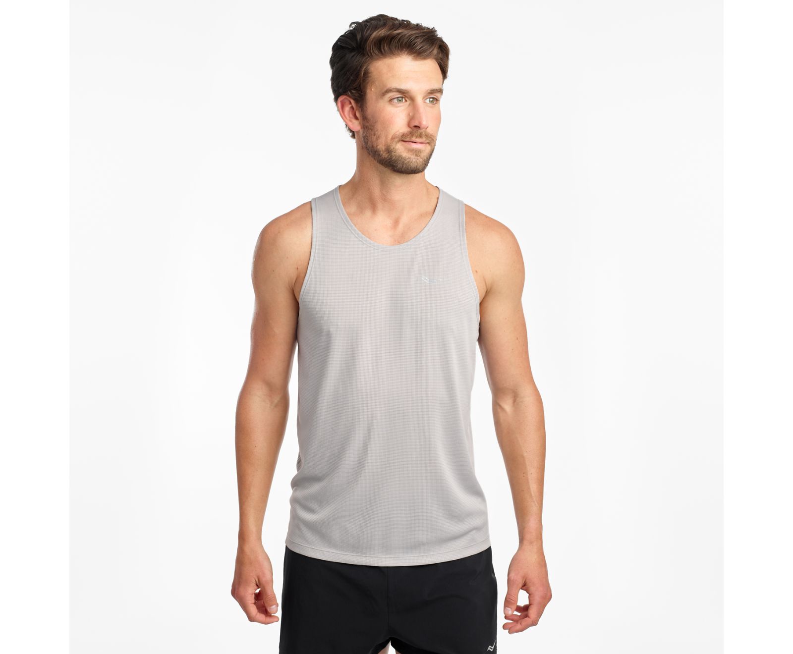 Saucony Stopwatch Singlet Men\'s Tanks Grey | AU 666HAPK